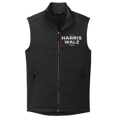 Harris Walz 2024 Retro Vintage Vote President Vp Waltz Collective Smooth Fleece Vest