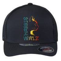 Harris Waltz 2024 Kamala Walz Cat Lettering Positive Funny Flexfit Unipanel Trucker Cap