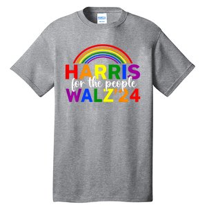 Harris Waltz 2024 For The People Lgbt Kamala Harris Tall T-Shirt