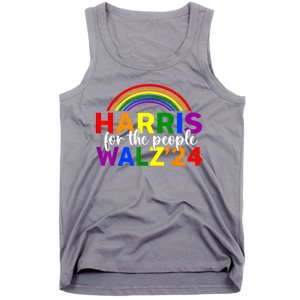 Harris Waltz 2024 For The People Lgbt Kamala Harris Tank Top