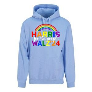 Harris Waltz 2024 For The People Lgbt Kamala Harris Unisex Surf Hoodie