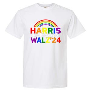 Harris Waltz 2024 For The People Lgbt Kamala Harris Garment-Dyed Heavyweight T-Shirt