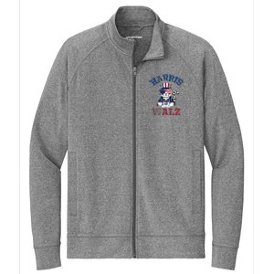 Harris Waltz 2024 Election Cat Kamala Harris Coffee Tim Walz Stretch Full-Zip Cadet Jacket