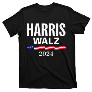 Harris Walz 2024 President Vp Waltz Kamala Harris Tim Walz Premium T-Shirt