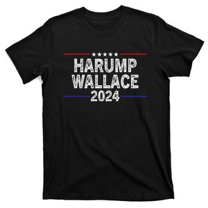 Harump Wallace 2024 Funny Political Harris Trump Walz Vance T-Shirt