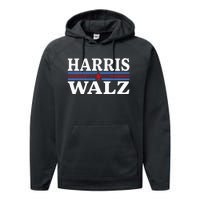 Harris Waltz 2024 Election Kamala Harris Tim Waltz 2024 Performance Fleece Hoodie