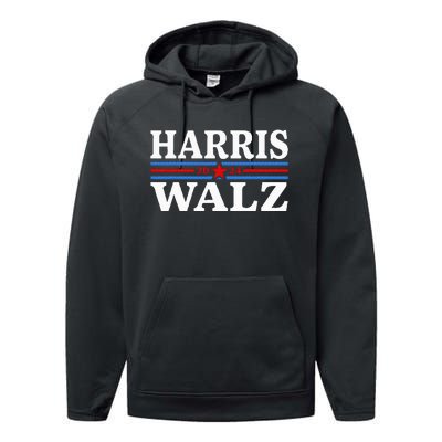 Harris Waltz 2024 Election Kamala Harris Tim Waltz 2024 Performance Fleece Hoodie