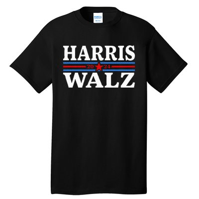 Harris Waltz 2024 Election Kamala Harris Tim Waltz 2024 Tall T-Shirt