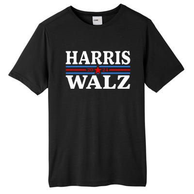 Harris Waltz 2024 Election Kamala Harris Tim Waltz 2024 Tall Fusion ChromaSoft Performance T-Shirt