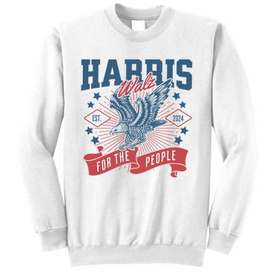 Harris Walz 2024 Election President Kamala Harris Tim Waltz Sweatshirt