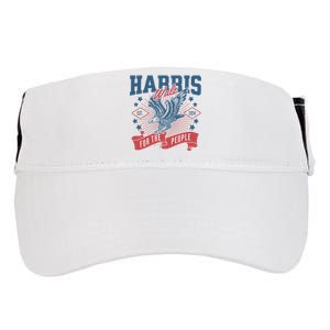 Harris Walz 2024 Election President Kamala Harris Tim Waltz Adult Drive Performance Visor