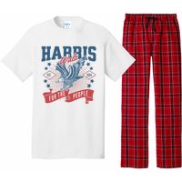 Harris Walz 2024 Election President Kamala Harris Tim Waltz Pajama Set