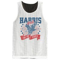 Harris Walz 2024 Election President Kamala Harris Tim Waltz Mesh Reversible Basketball Jersey Tank