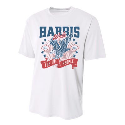 Harris Walz 2024 Election President Kamala Harris Tim Waltz Performance Sprint T-Shirt