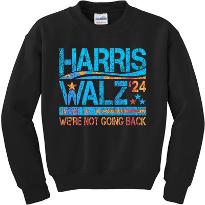 Harris Waltz 2024 Election Kamala Harris Tim Waltz 2024 Kids Sweatshirt