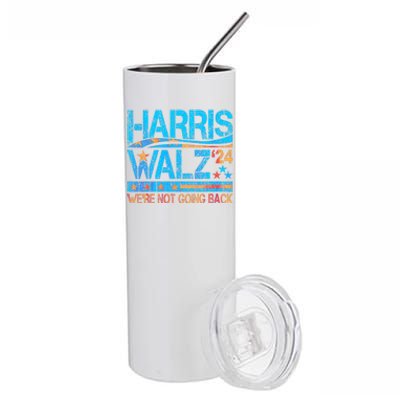 Harris Waltz 2024 Election Kamala Harris Tim Waltz 2024 Stainless Steel Tumbler