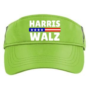 Harris Walz 2024 Election Logo Adult Drive Performance Visor