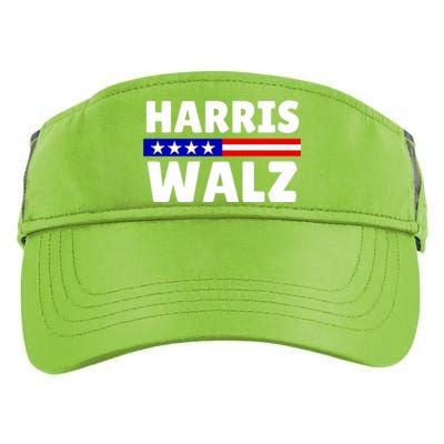 Harris Walz 2024 Election Logo Adult Drive Performance Visor