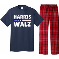 Harris Walz 2024 Election Logo Pajama Set