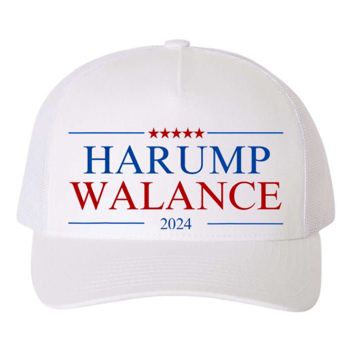 Harump Wallace 2024 Yupoong Adult 5-Panel Trucker Hat