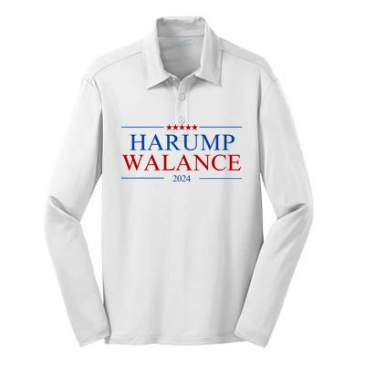 Harump Wallace 2024 Silk Touch Performance Long Sleeve Polo