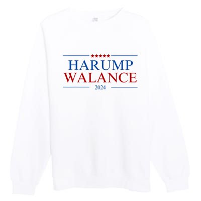 Harump Wallace 2024 Premium Crewneck Sweatshirt