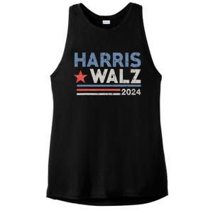 Harris Waltz 2024 Election Kamala Harris Tim Waltz Ladies PosiCharge Tri-Blend Wicking Tank