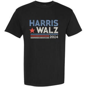 Harris Waltz 2024 Election Kamala Harris Tim Waltz Garment-Dyed Heavyweight T-Shirt