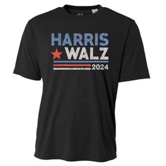 Harris Waltz 2024 Election Kamala Harris Tim Waltz Cooling Performance Crew T-Shirt