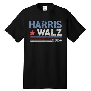 Harris Waltz 2024 Election Kamala Harris Tim Waltz Tall T-Shirt