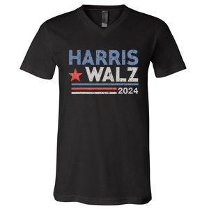 Harris Waltz 2024 Election Kamala Harris Tim Waltz V-Neck T-Shirt