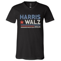 Harris Waltz 2024 Election Kamala Harris Tim Waltz V-Neck T-Shirt