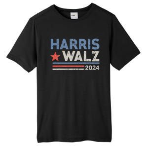 Harris Waltz 2024 Election Kamala Harris Tim Waltz Tall Fusion ChromaSoft Performance T-Shirt