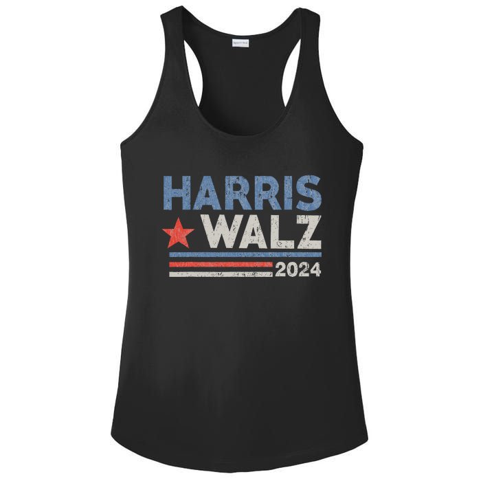 Harris Waltz 2024 Election Kamala Harris Tim Waltz Ladies PosiCharge Competitor Racerback Tank