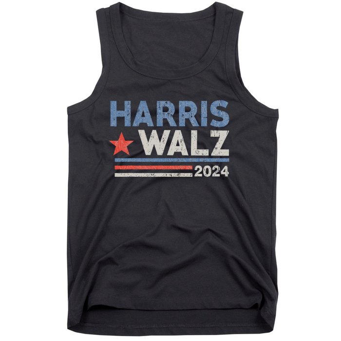 Harris Waltz 2024 Election Kamala Harris Tim Waltz Tank Top