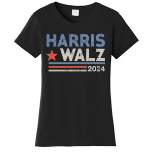 Harris Waltz 2024 Election Kamala Harris Tim Waltz Women's T-Shirt