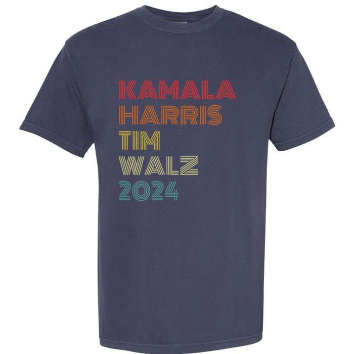 Harris Walz 2024 Kamala Harris Tim Walz Waltz Vintage Style Garment-Dyed Heavyweight T-Shirt