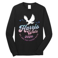 Harris Walz 2024 Election Vote Blue Kamala Walz 2024 Long Sleeve Shirt