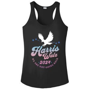 Harris Walz 2024 Election Vote Blue Kamala Walz 2024 Ladies PosiCharge Competitor Racerback Tank