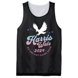 Harris Walz 2024 Election Vote Blue Kamala Walz 2024 Mesh Reversible Basketball Jersey Tank