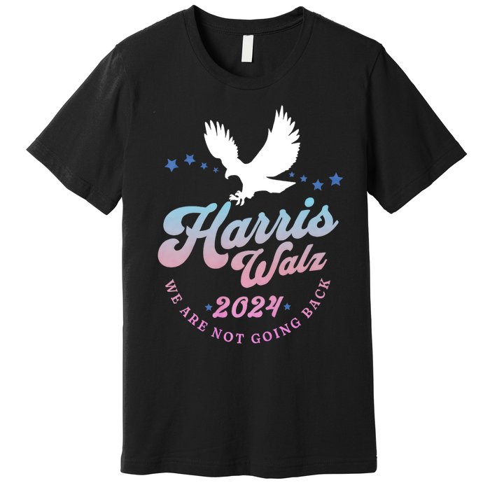 Harris Walz 2024 Election Vote Blue Kamala Walz 2024 Premium T-Shirt