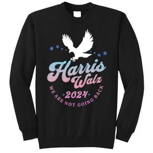 Harris Walz 2024 Election Vote Blue Kamala Walz 2024 Tall Sweatshirt