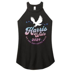 Harris Walz 2024 Election Vote Blue Kamala Walz 2024 Women's Perfect Tri Rocker Tank