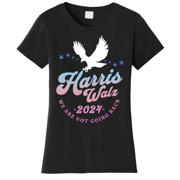 Harris Walz 2024 Election Vote Blue Kamala Walz 2024 Women's T-Shirt