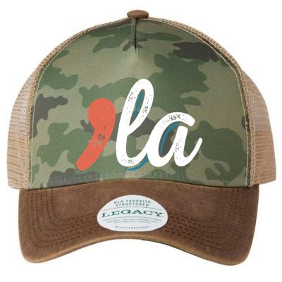Harris Waltz 24 For A Brighter Tomorrow Vintage Comma La Legacy Tie Dye Trucker Hat