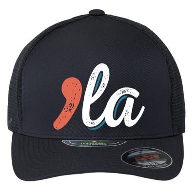 Harris Waltz 24 For A Brighter Tomorrow Vintage Comma La Flexfit Unipanel Trucker Cap
