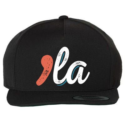 Harris Waltz 24 For A Brighter Tomorrow Vintage Comma La Wool Snapback Cap