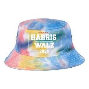 Harris Walz 2024 Campaign For President Harris Waltz 24 Gift Tie Dye Newport Bucket Hat