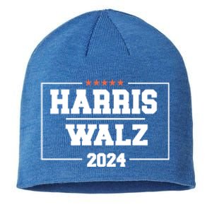 Harris Walz 2024 Campaign For President Harris Waltz 24 Gift Sustainable Beanie