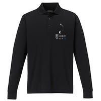 Harris Waltz 2024 Election Kamala Harris Tim Waltz 2024 Performance Long Sleeve Polo